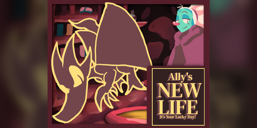 Cover image for Ally's New Life: It's Your Lucky Day!