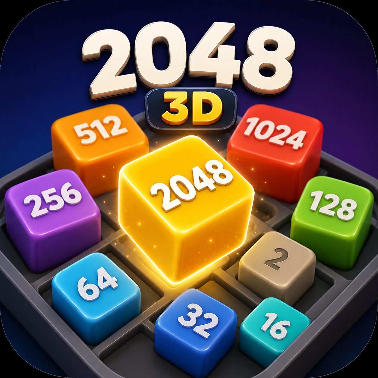 2048 in 3D by GamePrograms