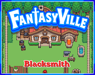 Fantasyville Blacksmith -16x16 RPG sprites cover