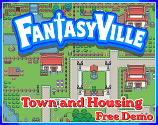Fantasyville Topdown RPG-16x16 Village sprites cover