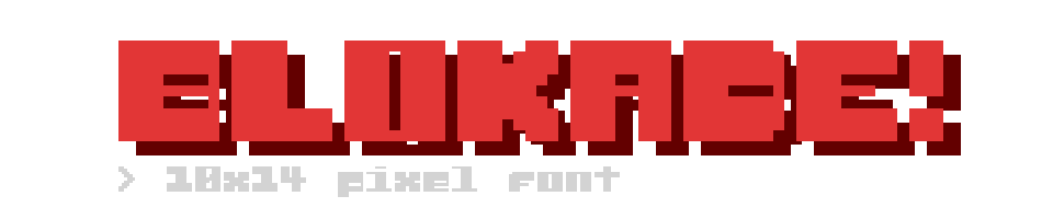 BLOKADE! 10x14 Font