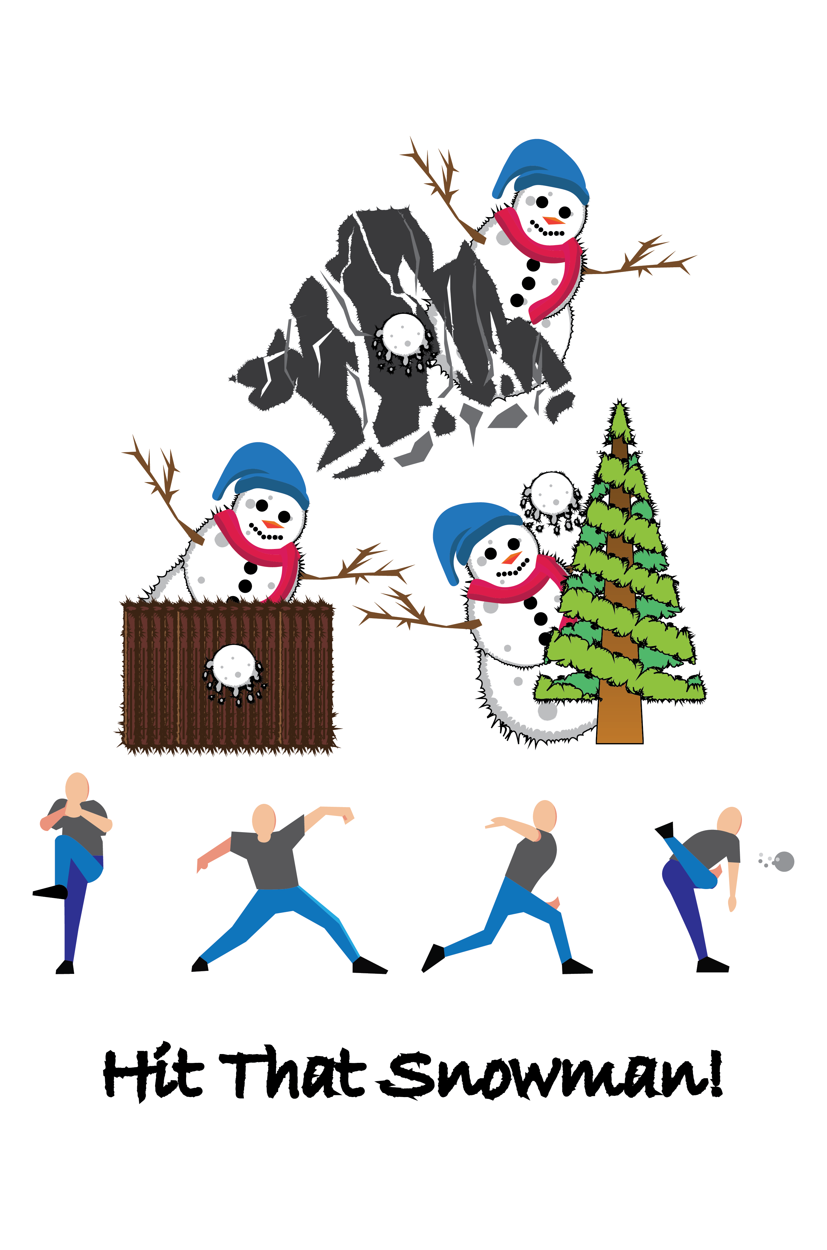 Hit That Snowman!