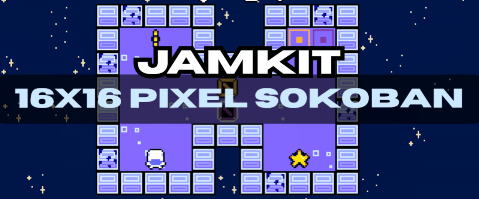 Jamkit: 16x16 Sokoban Puzzle Pack