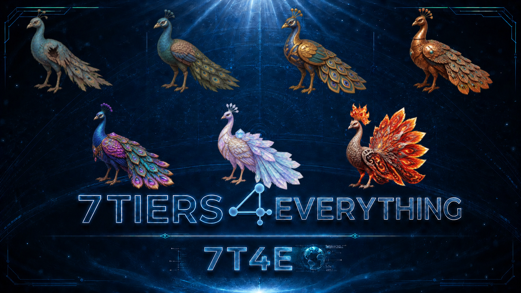 7T4E - Peacocks
