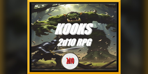 Cover image for KOOKS 2d10 RPG