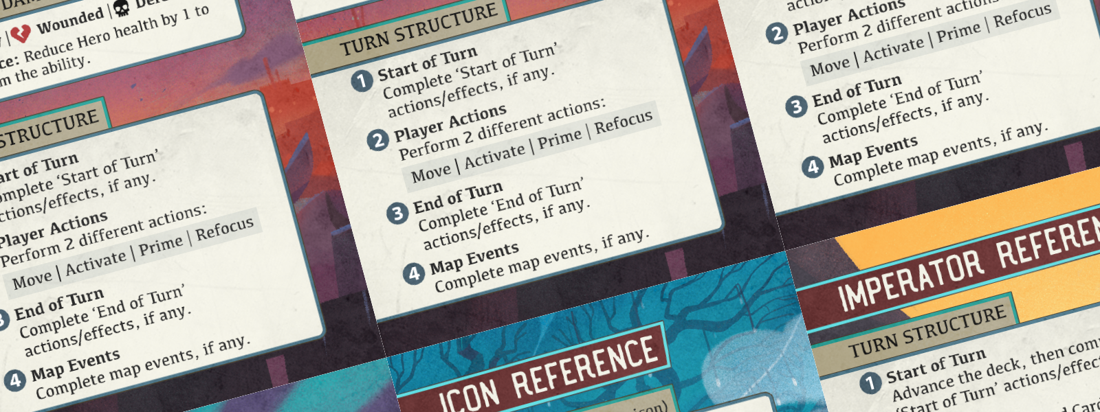 Battlecrest: Reference Cards
