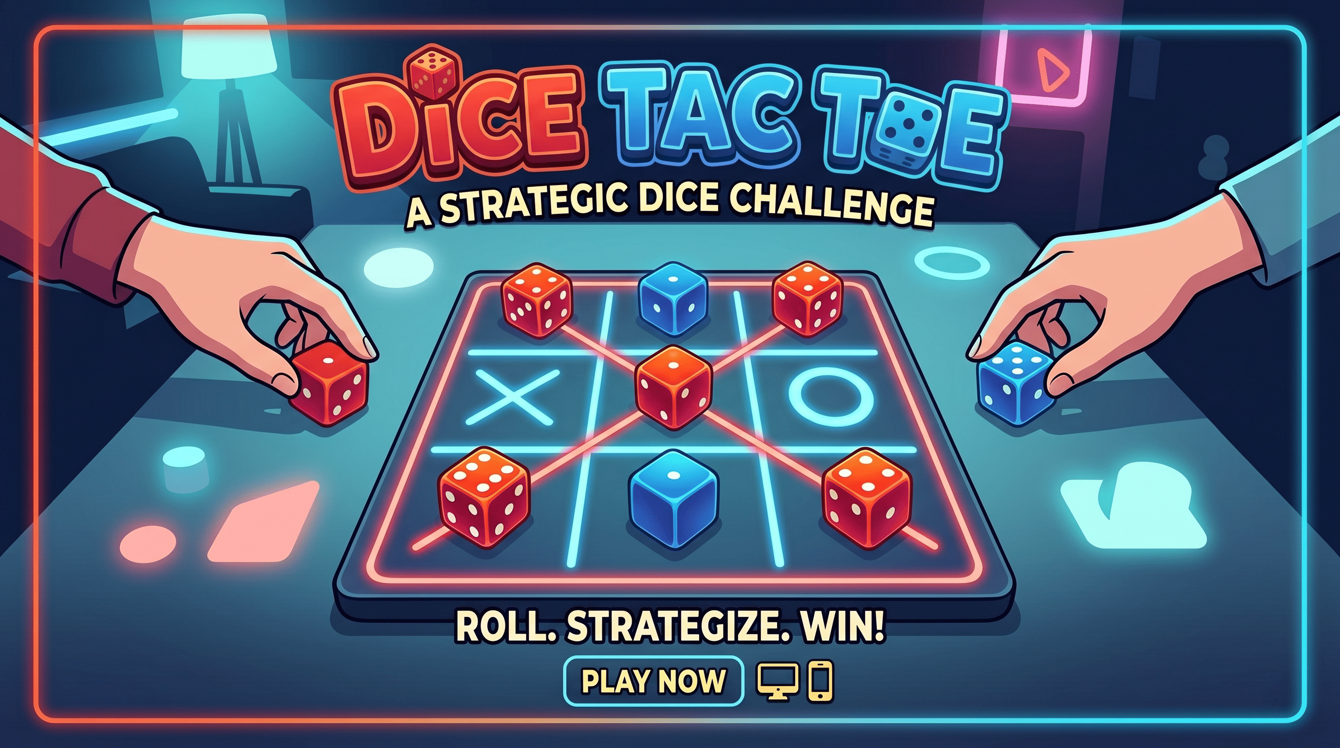 Dice Tac Toe