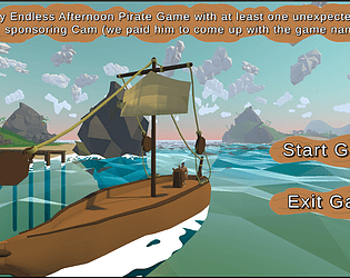Cozy endless afternoon pirate game with at least one unexpected guest, sponsoring Cam [Free]