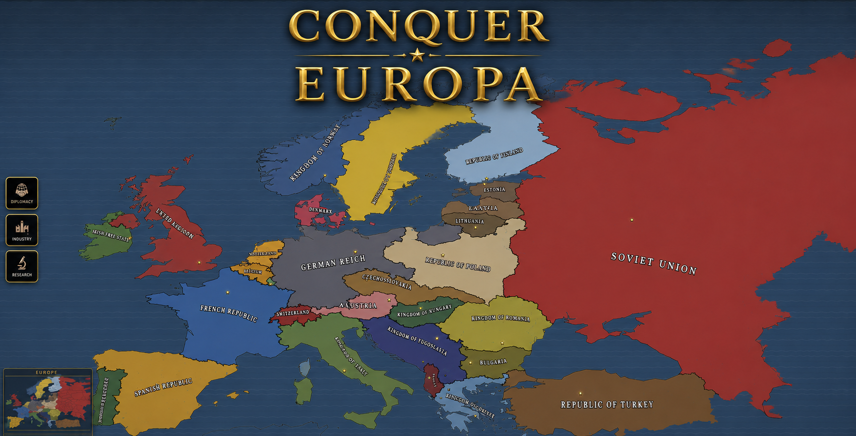Cover image for Europa Conquerer