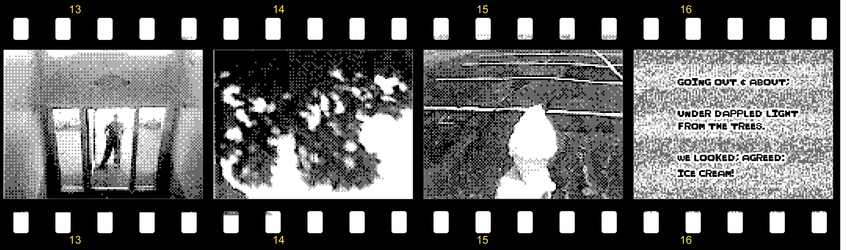 a story in 3 GB Camera acts "Out and About"