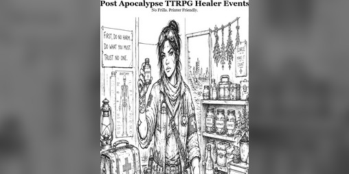 Cover image for Post Apocalypse TTRPG Healer Events