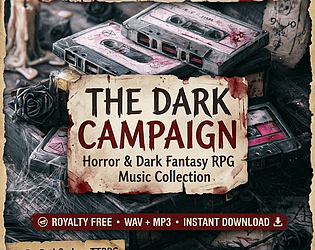 The Dark Campaign — 160 Horror RPG Ambient Music Tracks | 5 Bundles in 1
