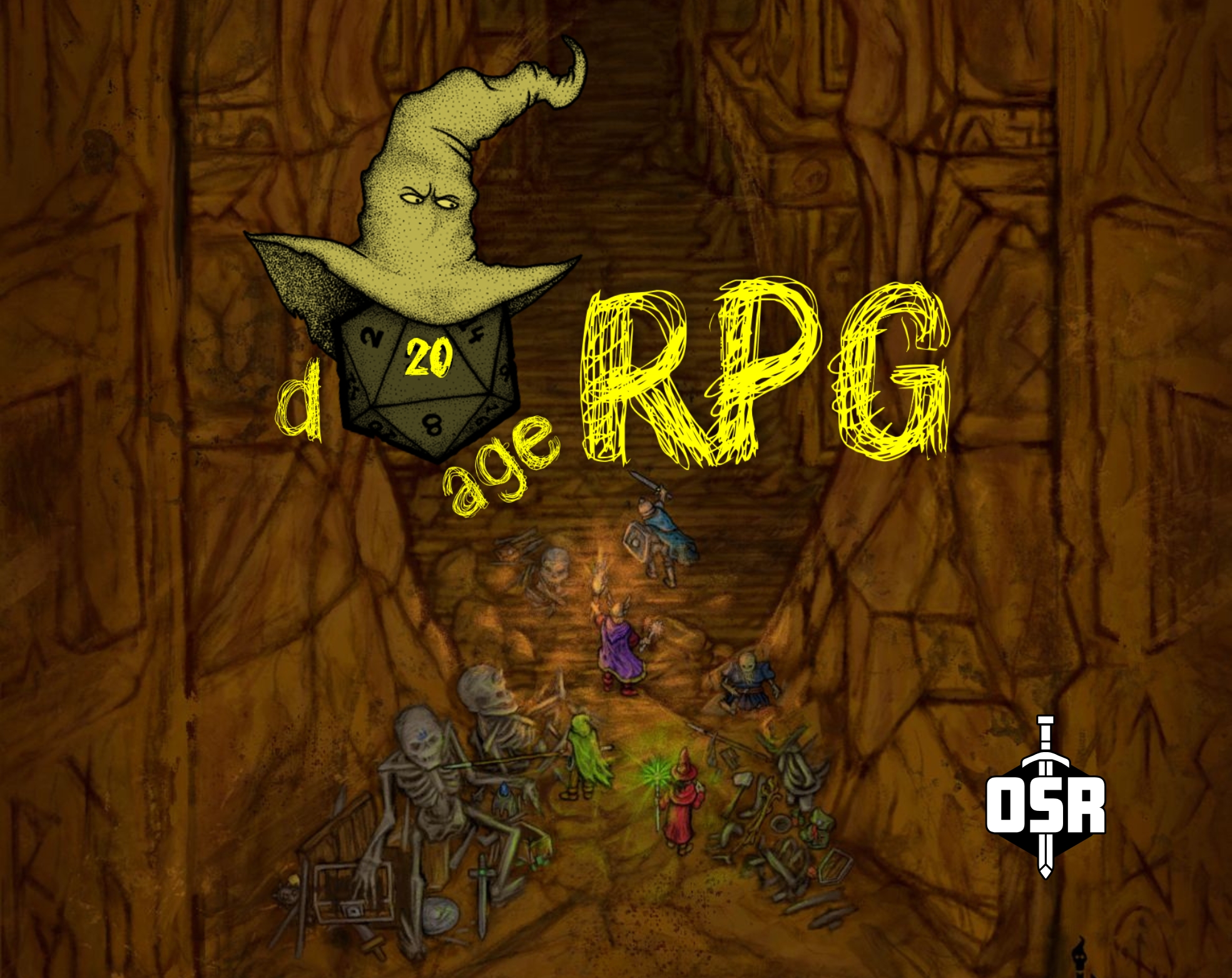 Cover image for d20age RPG - Livro Base