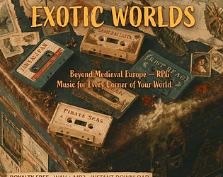 Exotic Worlds — 160 RPG Ambient Music Tracks | 5 Bundles in 1 [$32.99]