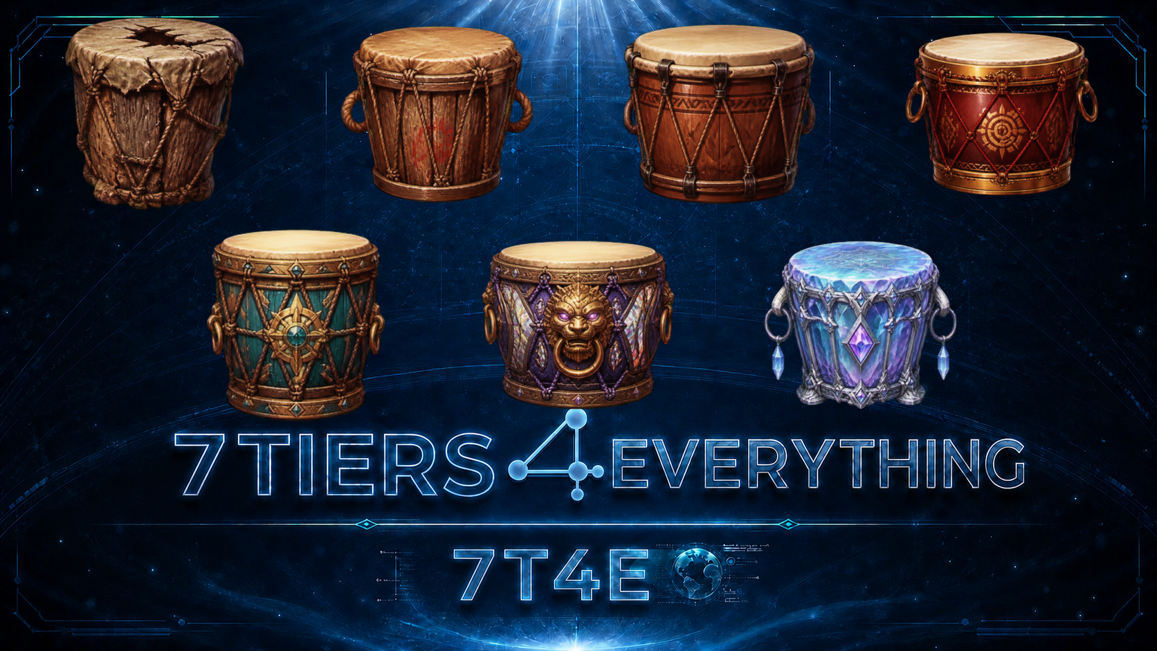 7T4E - Drums