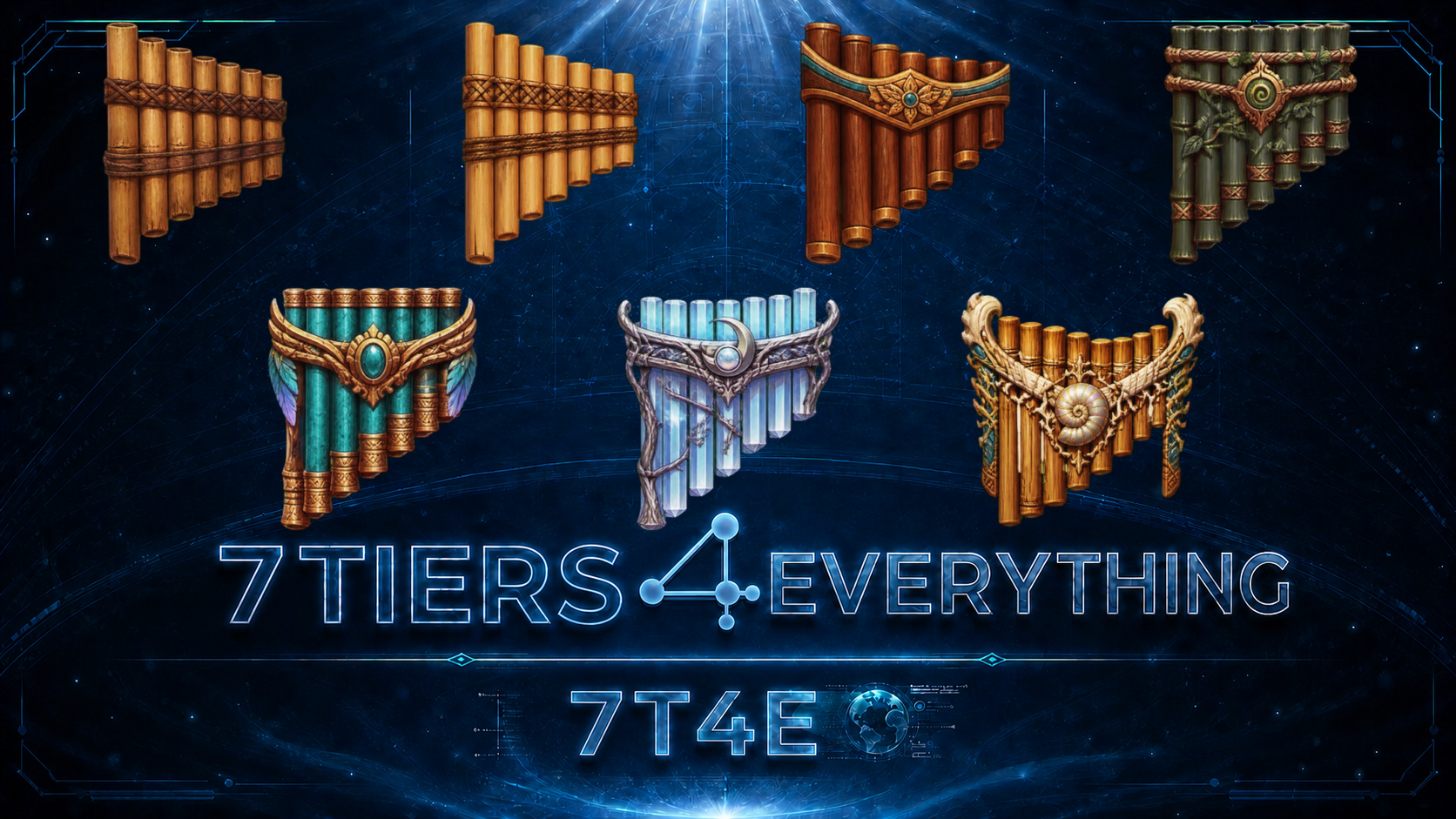 7T4E - Pan Pipes