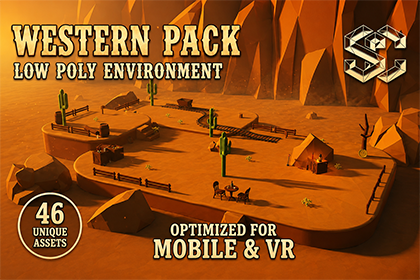 Western Pack Low Poly (Simon CO Studio)