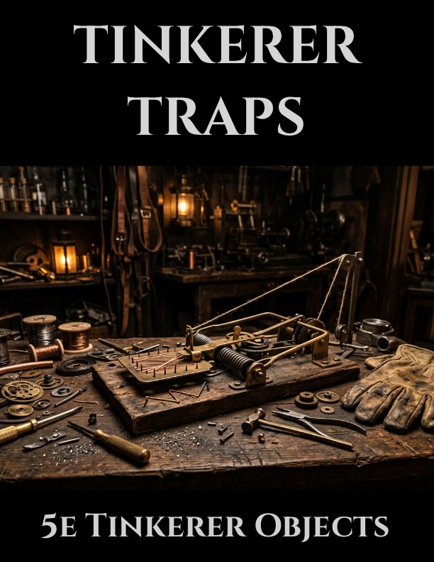 Tinkerer Traps | 5e Tinkerer Objects by mmpAppsCorp