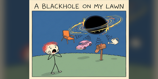 Cover image for A Blackhole on My Lawn