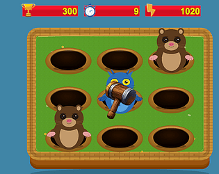 Hit a Mole Game - playlightgames