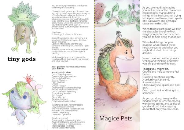 Portada de Fun Little Bookmark RPGs