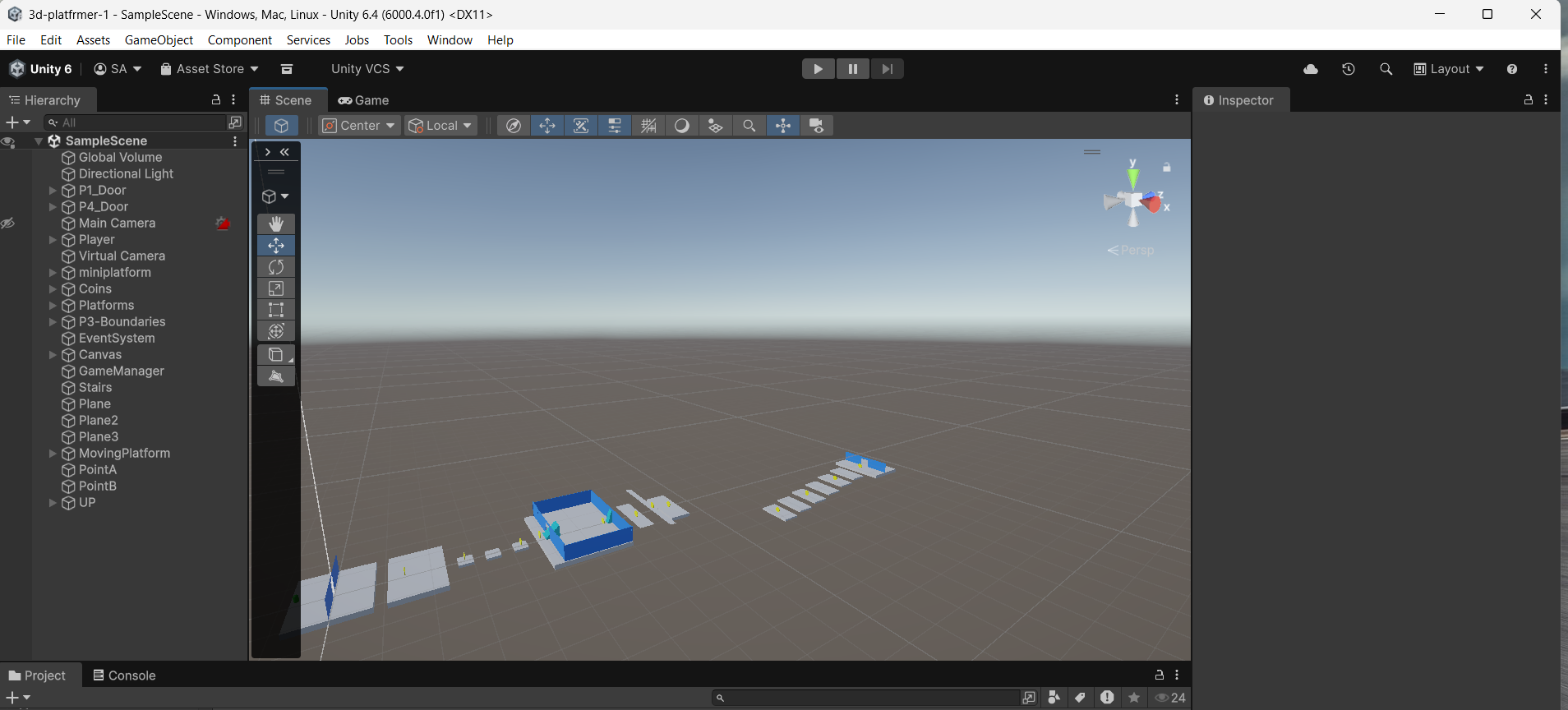 Unity More 3D-Unity-Platformer by Shyam Animesh