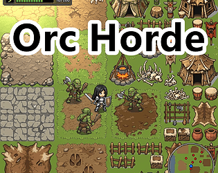 Orc Horde Pixel Art Tileset cover art