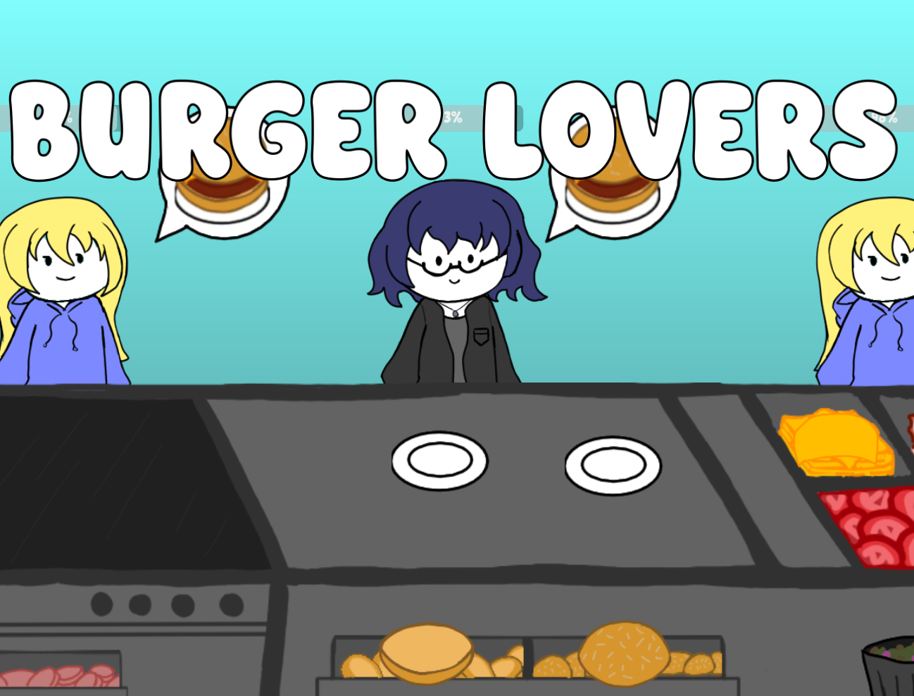 Cover image for Burger Lovers
