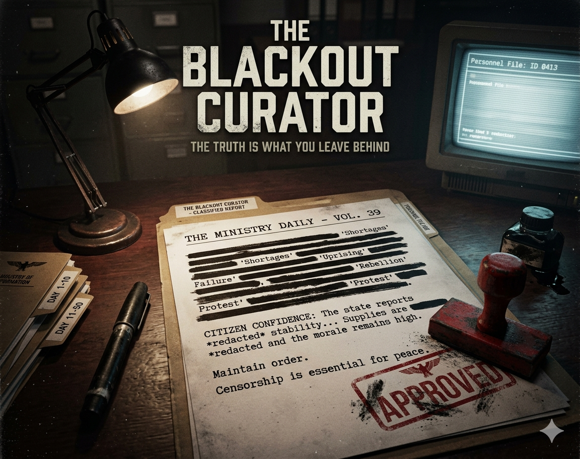 Cover image for The Blackout Curator