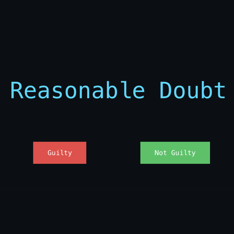 Cover image for Reasonable Doubt