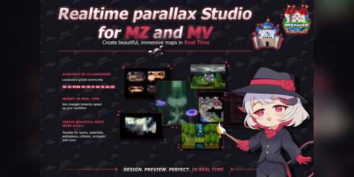 Cover image for [RPG Maker MZ/MV] Xalvior Realtime Parallax Studio