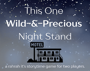 This One Wild-&-Precious Night Stand [Free] [Role Playing]
