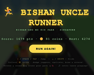Bishan Uncle Runner [Free] [Action]