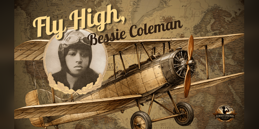 Cover image for Fly High, Bessie Coleman