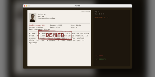 Cover image for DENIED