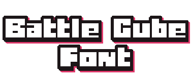 Battle Cube Font