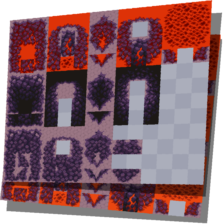 Infernal Dungeon Tileset - Pack #1 by gillymew