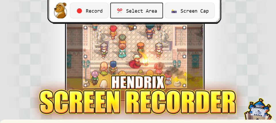 Hendrix Screen Recorder - RPG Maker MZ Plugin by Sang Hendrix