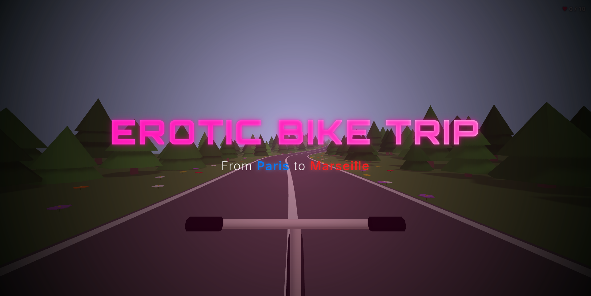 Cover image for Erotic bike trip