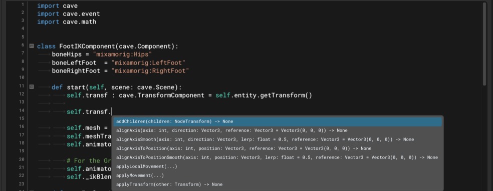 Cave Engine 1.6.0 Release Notes: Logic Bricks Visual Scripting is Here ...