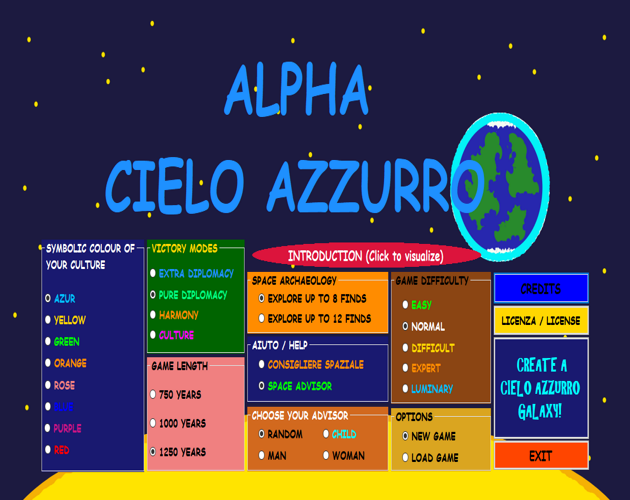Cover image for ALPHA CIELO AZZURRO