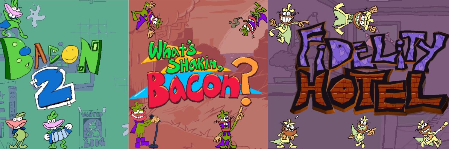 Cover image for Bacon2/What's Shakin, Bacon?/Fidelity Hotel