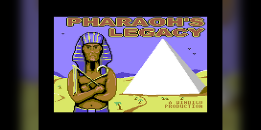 Cover image for Pharaoh's Legacy (C64)