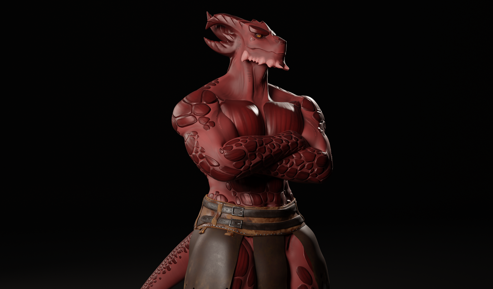 Cover image for H.O.T - The Hand Of Tiamat - Blender Model