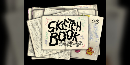 Cover image for sketchbook 2025-26