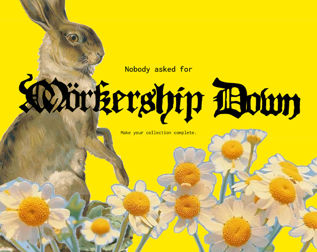 Cover image for Mörkership Down