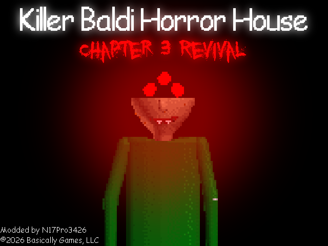 Killer Baldi Horror House 3