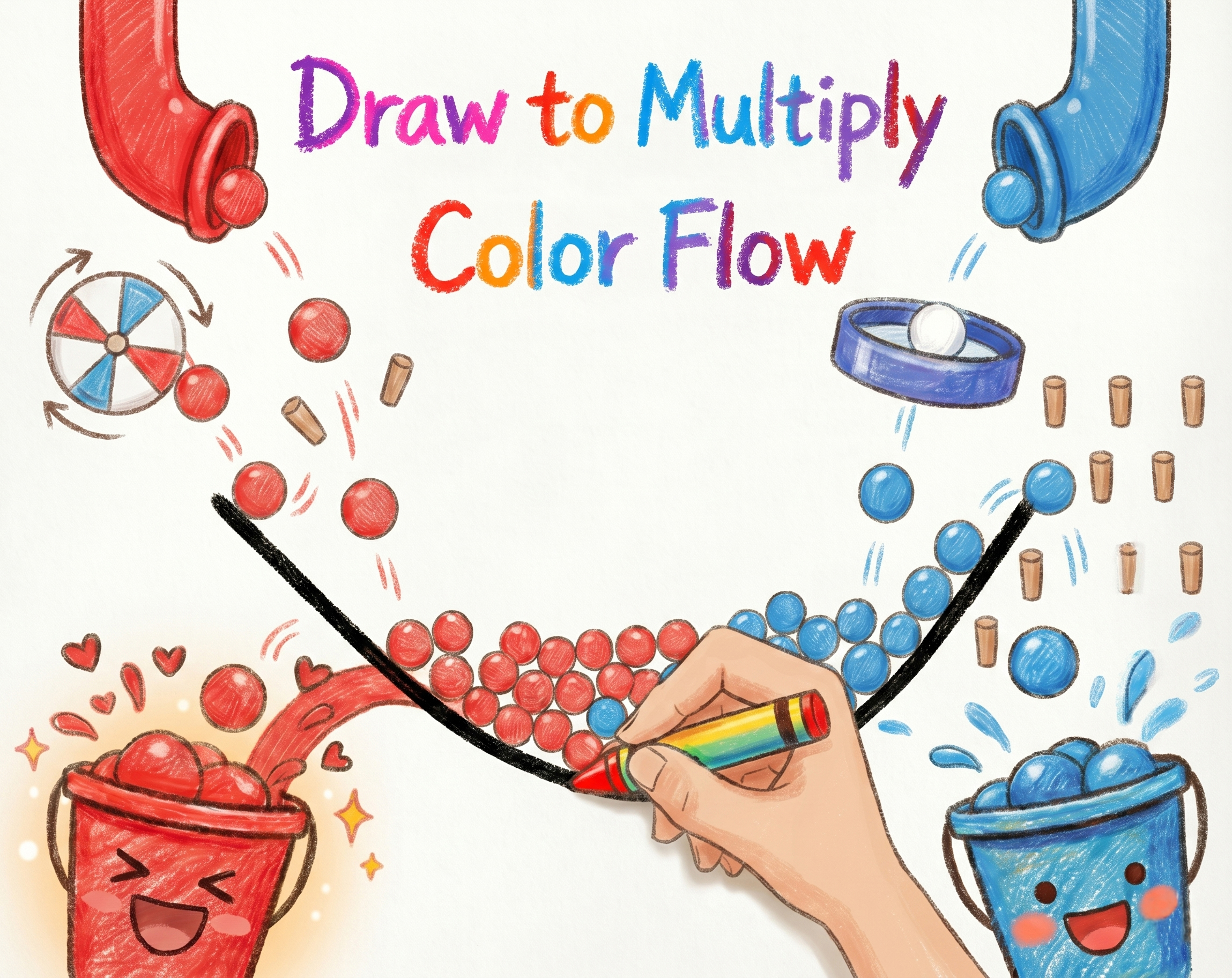Cover image for Draw to Multiply: Color Flow