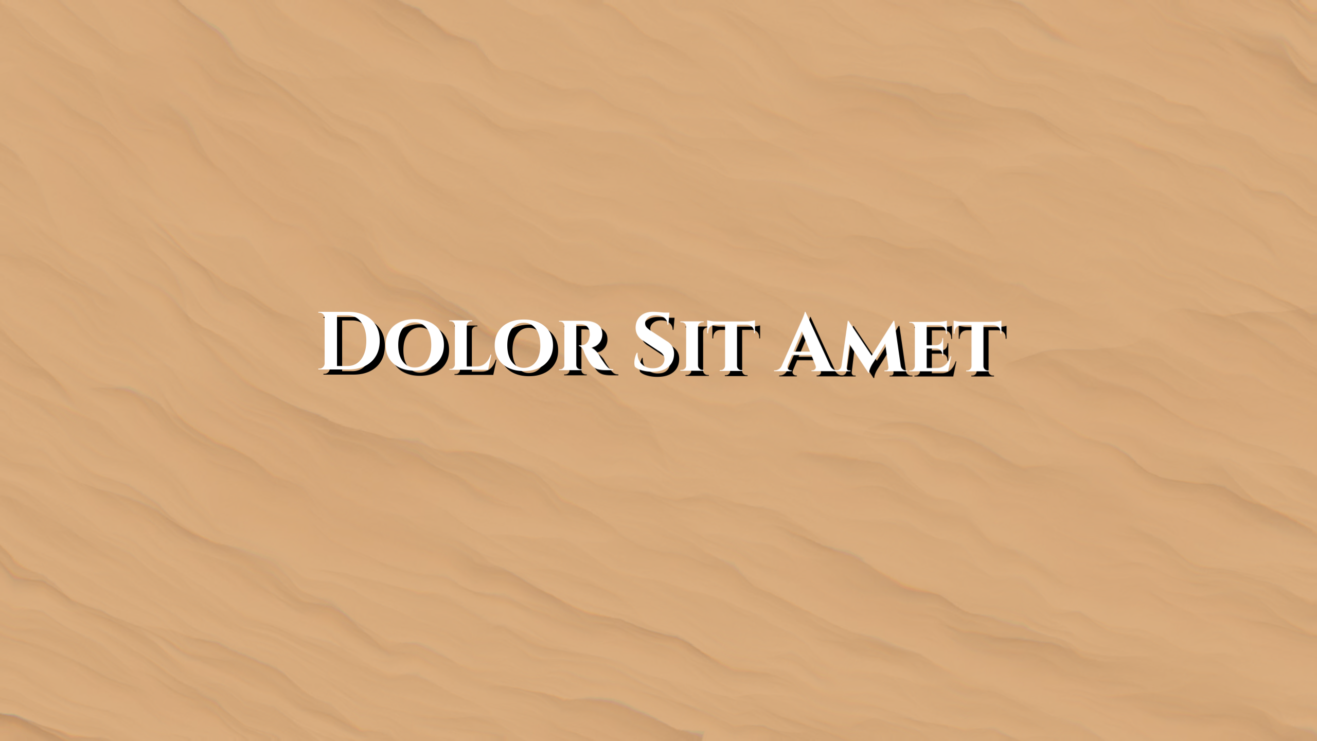 Dolor Sit Amet