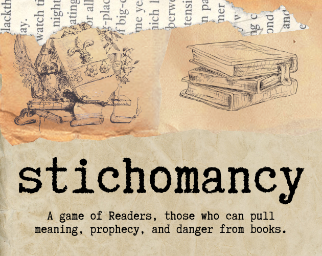 Cover image for stichomancy TTRPG